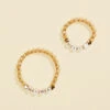 Mama & Mini Heart Bracelet Set -Baby Outfit Shop 000062 YLB 2304020 2 NUDE 01