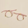 Mama & Mini Cord Bracelet Set -Baby Outfit Shop 000062 YLB 2310023 PINK 00