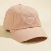 Mama Heart Baseball Hat -Baby Outfit Shop 001796 LCAP3404 DUSTY PINK 00
