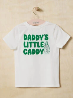 Daddy's Little Caddy Tee -Baby Outfit Shop 001890 A1467R005BD IVORY 01