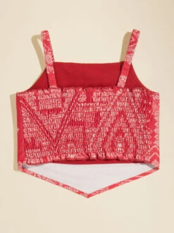 Brantley Bandana Tank -Baby Outfit Shop 001890 B1490Y517BD RED 01