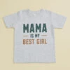 Mama Is My Best Girl Graphic Tee -Baby Outfit Shop 001903 TO 6012 ASH 01