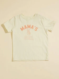 Mama's Girl Graphic Tee -Baby Outfit Shop 001903 TO 6308 NATURAL 01