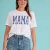 Mama Graphic Tee -Baby Outfit Shop 001903 TS 8300 WHITE 09