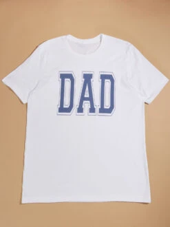 Dad Graphic Tee -Baby Outfit Shop 001903 TS 8302 WHITE 01