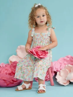 Peyton Floral Toddler Dress