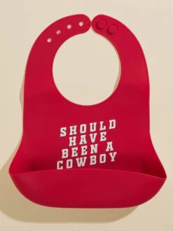 Should Have Been A Cowboy Wonder Bib