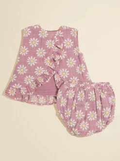 Adalee Daisy Ruffle Tank And Bloomer Set 8 Adalee Daisy Ruffle Tank And Bloomer Set -Baby Outfit Shop 001937 1005S24MOD PINK 01