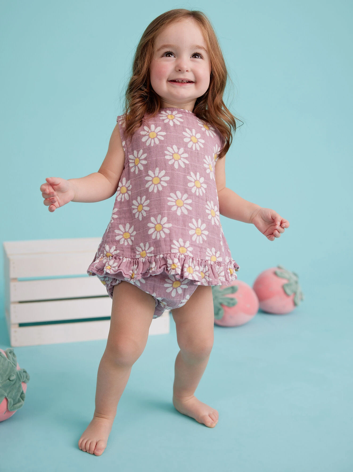 Adalee Daisy Ruffle Tank And Bloomer Set 3 Adalee Daisy Ruffle Tank And Bloomer Set