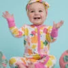 Gigi Floral Sleeper -Baby Outfit Shop 001937 126S24PFL MULTI 09