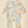 Emerson Floral Ruffle Footie -Baby Outfit Shop 001937 128S24FLC MULTI 00