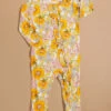 Senitra Sunflower Ruffle Footie -Baby Outfit Shop 001937 128S24SUC YELLOW 00