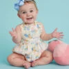 Butterfly Patch Bubble -Baby Outfit Shop 001937 140S24BUP MULTI 09