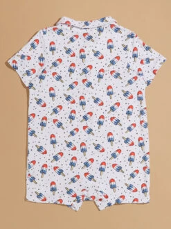 Patriotic Popsicle Polo Jumper -Baby Outfit Shop 001937 35S24AST WHITE 01