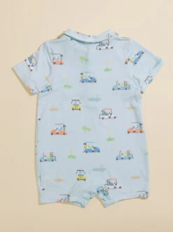 Golf Cart Polo Jumper -Baby Outfit Shop 001937 35S24GCB BLUE 01