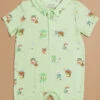 Golf Animal Friends Polo Jumper -Baby Outfit Shop 001937 35S24GOA GREEN 00