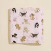 Alphabet Puppy Swaddle