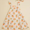 Sweet Peach Tiered Dress -Baby Outfit Shop 001937 480S24PEA I PEACH 00