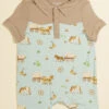 Wild West Polo Jumper -Baby Outfit Shop 001937 512S24COW BLUE 00