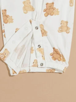 Teddy Bears Gown -Baby Outfit Shop 001937 539S24TED WHITE 02