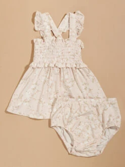 Sweet Magnolia Smocked Tank And Bloomer Set