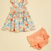 Emerson Floral Ruffle Tank And Bloomer Set -Baby Outfit Shop 001937 572S24FLC PEACH 00
