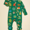 Happy Camper Footie -Baby Outfit Shop 001937 651S24CAP GREEN 00