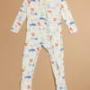 In The Ocean Footie -Baby Outfit Shop 001937 651S24ITO WHITE 00