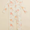 Spring Peach Footie -Baby Outfit Shop 001937 651S24SPP WHITE 00