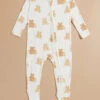 Teddy Bears Footie -Baby Outfit Shop 001937 651S24TED WHITE 00
