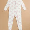 Bubbly Whale Ruffle Footie -Baby Outfit Shop 001937 653S24BWP PINK 00
