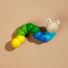 Wiggly Wooden Worm By MudPie -Baby Outfit Shop 001981 10760039G GREEN 00