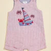 Sailboat Jumper By MudPie -Baby Outfit Shop 001981 10830016 RED 00
