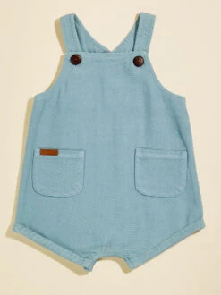 Porter Woven Overalls By MudPie -Baby Outfit Shop 001981 10890027 BLUE 00
