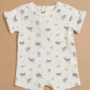 Cow Farm Waffle Jumper By Mudpie -Baby Outfit Shop 001981 10890056 WHITE 00