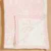 Bow Chenille Blanket By Mudpie -Baby Outfit Shop 001981 11000235 WHITE 00