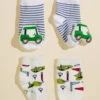 Golf Cart Sock Set By Mudpie -Baby Outfit Shop 001981 12600327C MULTI 00