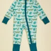 Crocodile Rock Sleeper -Baby Outfit Shop 004030 PJ 917 GREEN 00