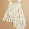 Kehlani Baby Dress And Bloomer Set By Quincy Mae -Baby Outfit Shop 004134 QM312MUMU I AMERICANA 00