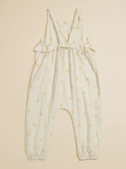 Katelyn Polka Dot Jumpsuit By Rylee + Cru -Baby Outfit Shop 004134 RC530QPLL YELLOW 01