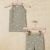 Calliope Tank And Biker Shorts Set -Baby Outfit Shop 004136 SGTBSMB 24 SAGE 00
