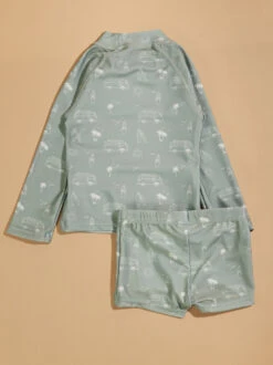 Surfs Up Swim Top And Shorts Set -Baby Outfit Shop 004136 SLSSS 24 BLUE 01