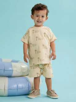 Beach Vacation Shirt And Shorts Set