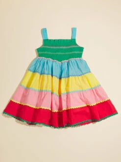 Ashley Smocked Tiered Dress