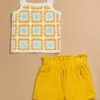 Rachel Crochet Tank And Shorts Set -Baby Outfit Shop 004148 S823394 YELLOW 00
