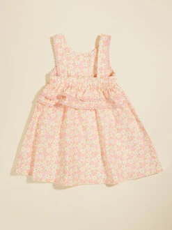 Carla Floral Ruffle Dress -Baby Outfit Shop 004283 130S24FLRL LIGHT PINK 01