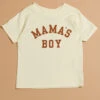 Mamas Boy Graphic Tee -Baby Outfit Shop 004294 BST 139 NATURAL 00