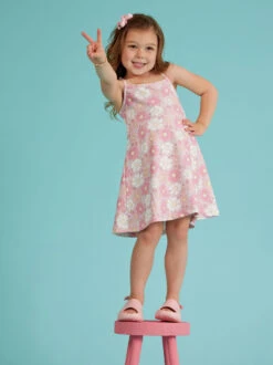 Laila Floral Athletic Dress