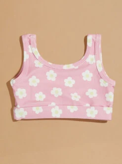 Daisies Athletic Tank -Baby Outfit Shop 004297 221MS24DAISY PINK FLORAL 01