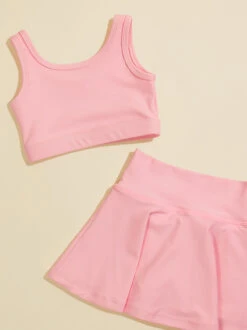 Serena Athletic Skort -Baby Outfit Shop 004297 241S24SLD PINK 03